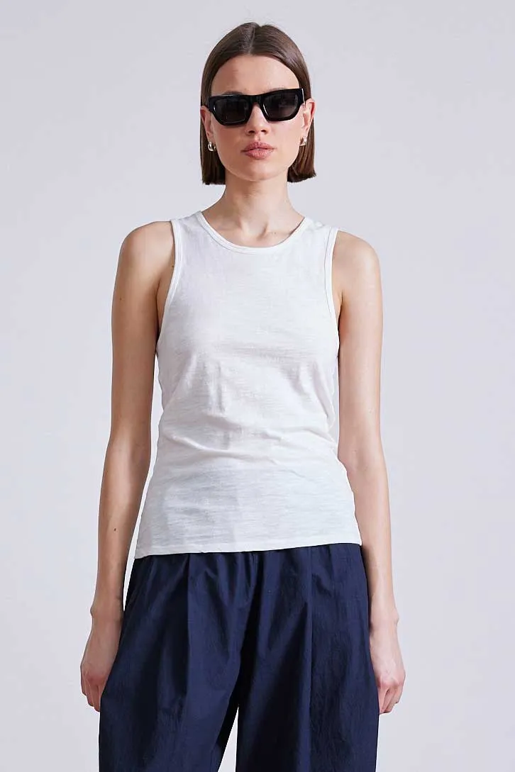 Savina Razor Tank in Cream