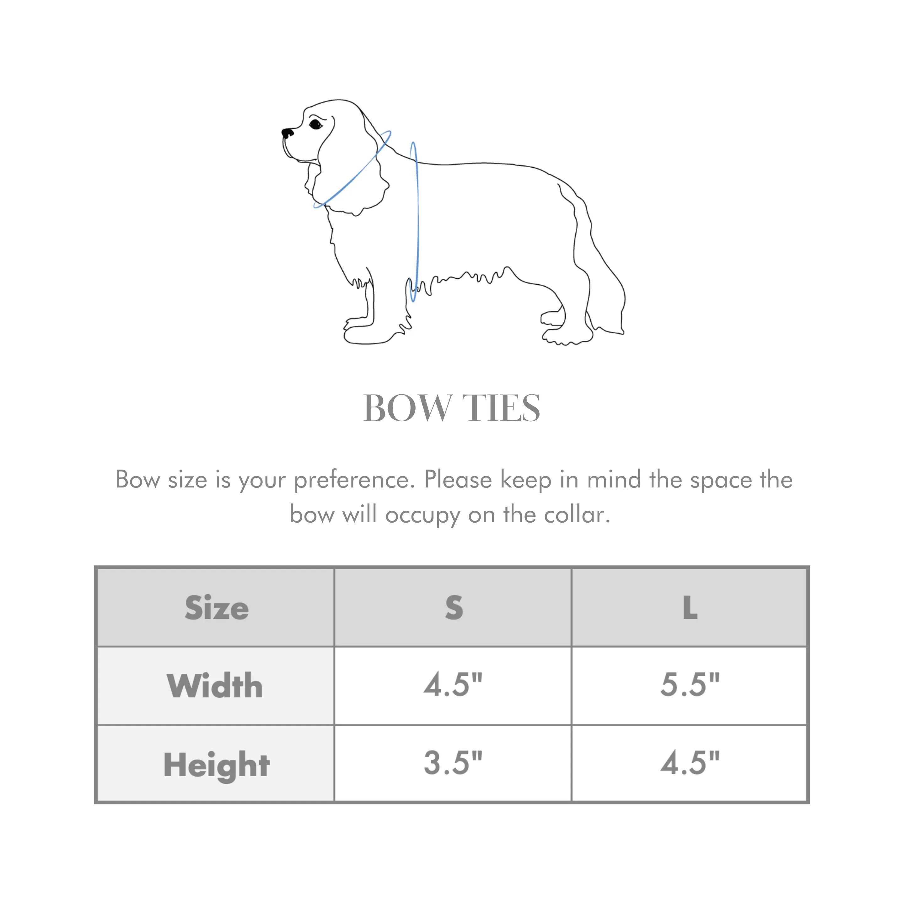 Seaside Plaid Classic Dog Bow Tie