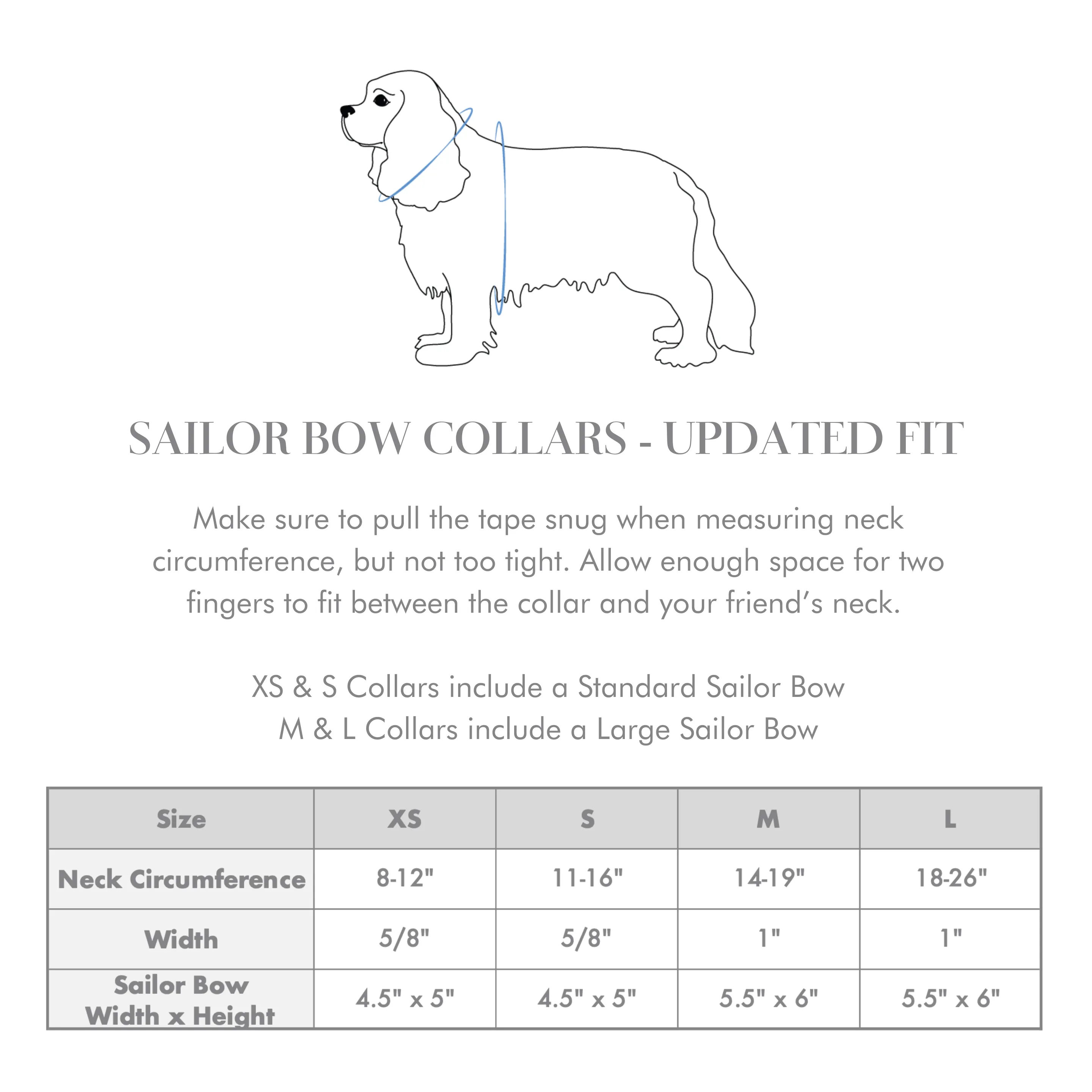 Seaside Plaid Classic Dog Collar   Sailor Bow