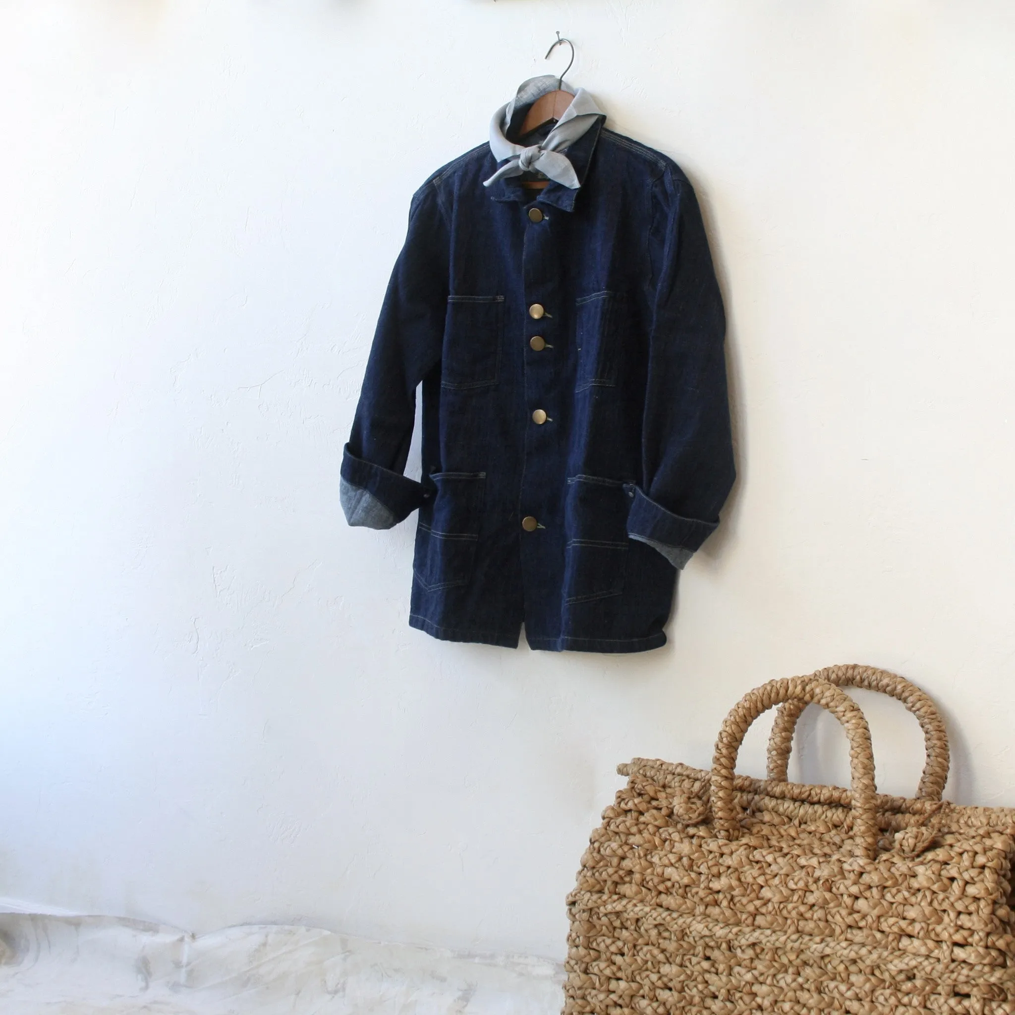 Selvedge Chore Coat - Indigo