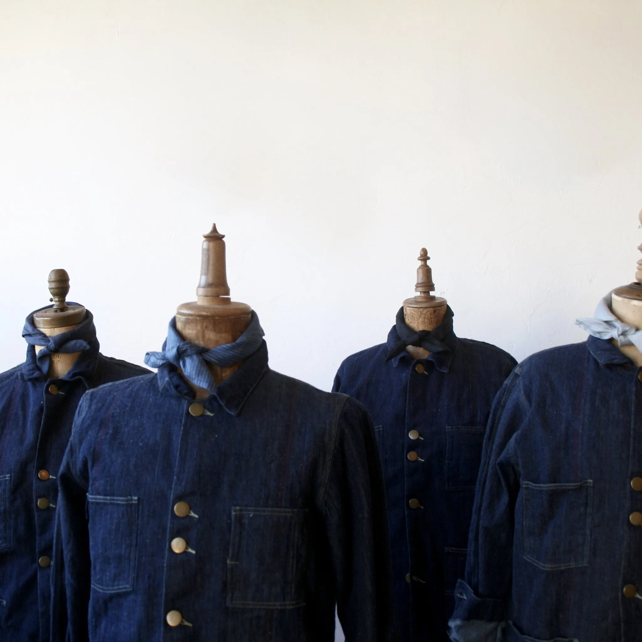 Selvedge Chore Coat - Indigo