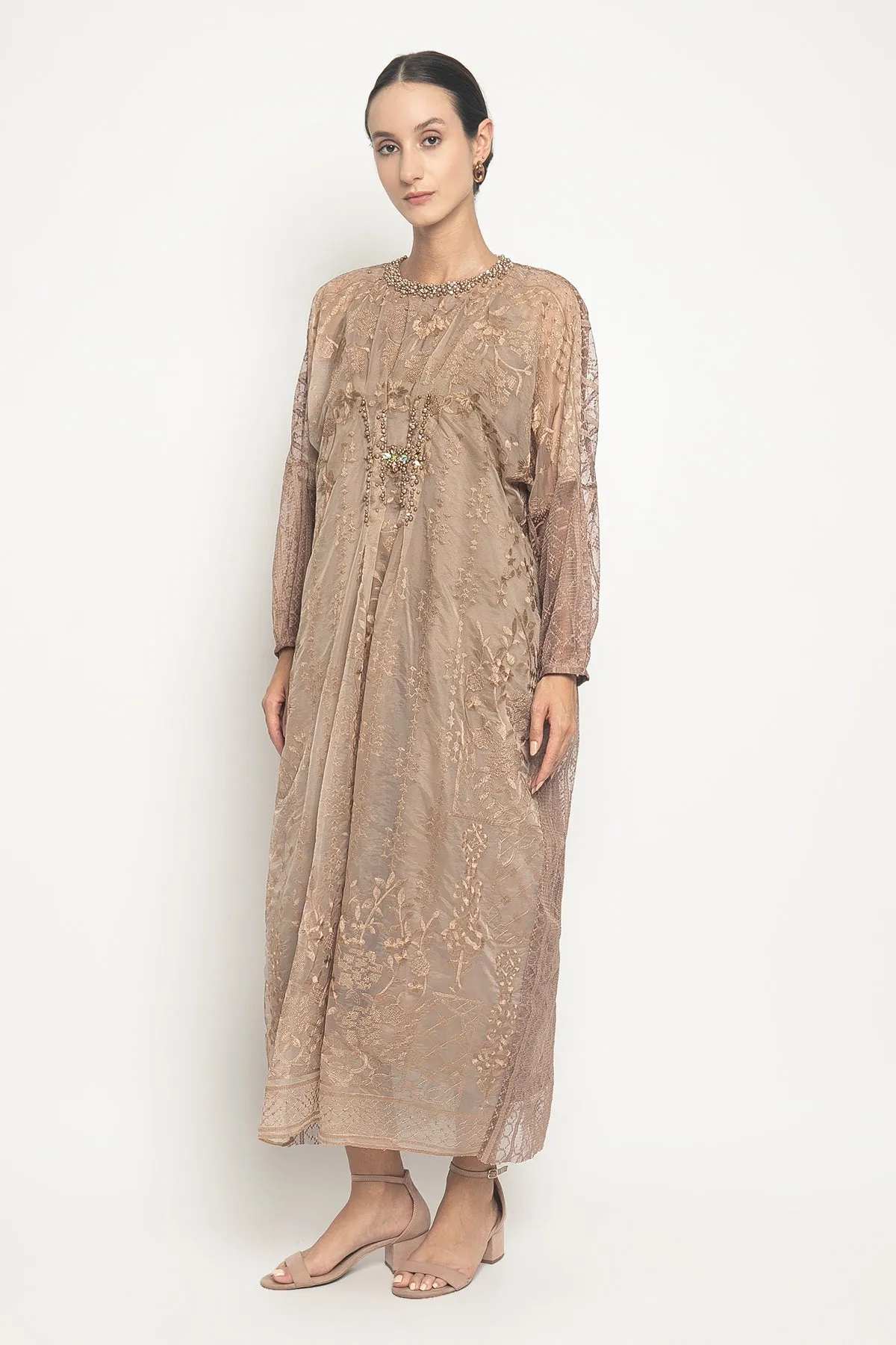 Shena Dress in Bronze