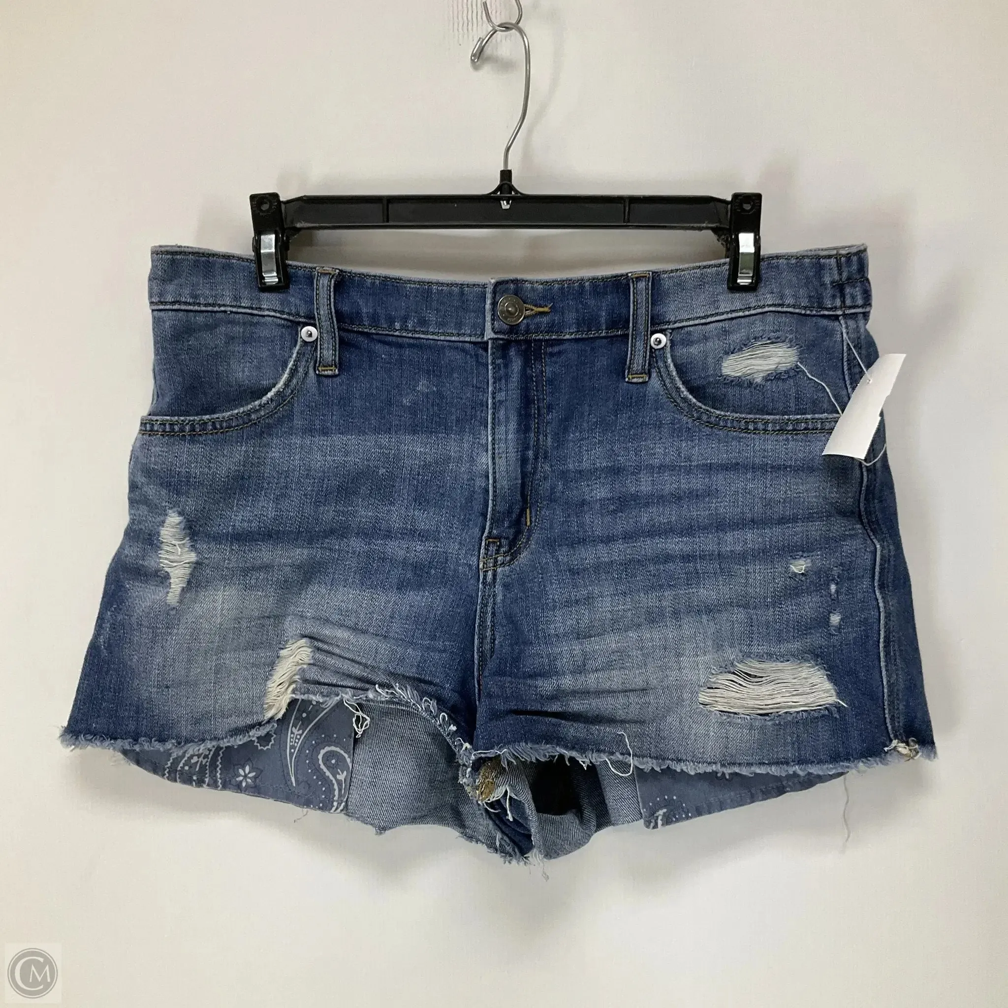 Shorts By Aerie In Blue Denim, Size: M