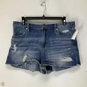 Shorts By Aerie In Blue Denim, Size: M