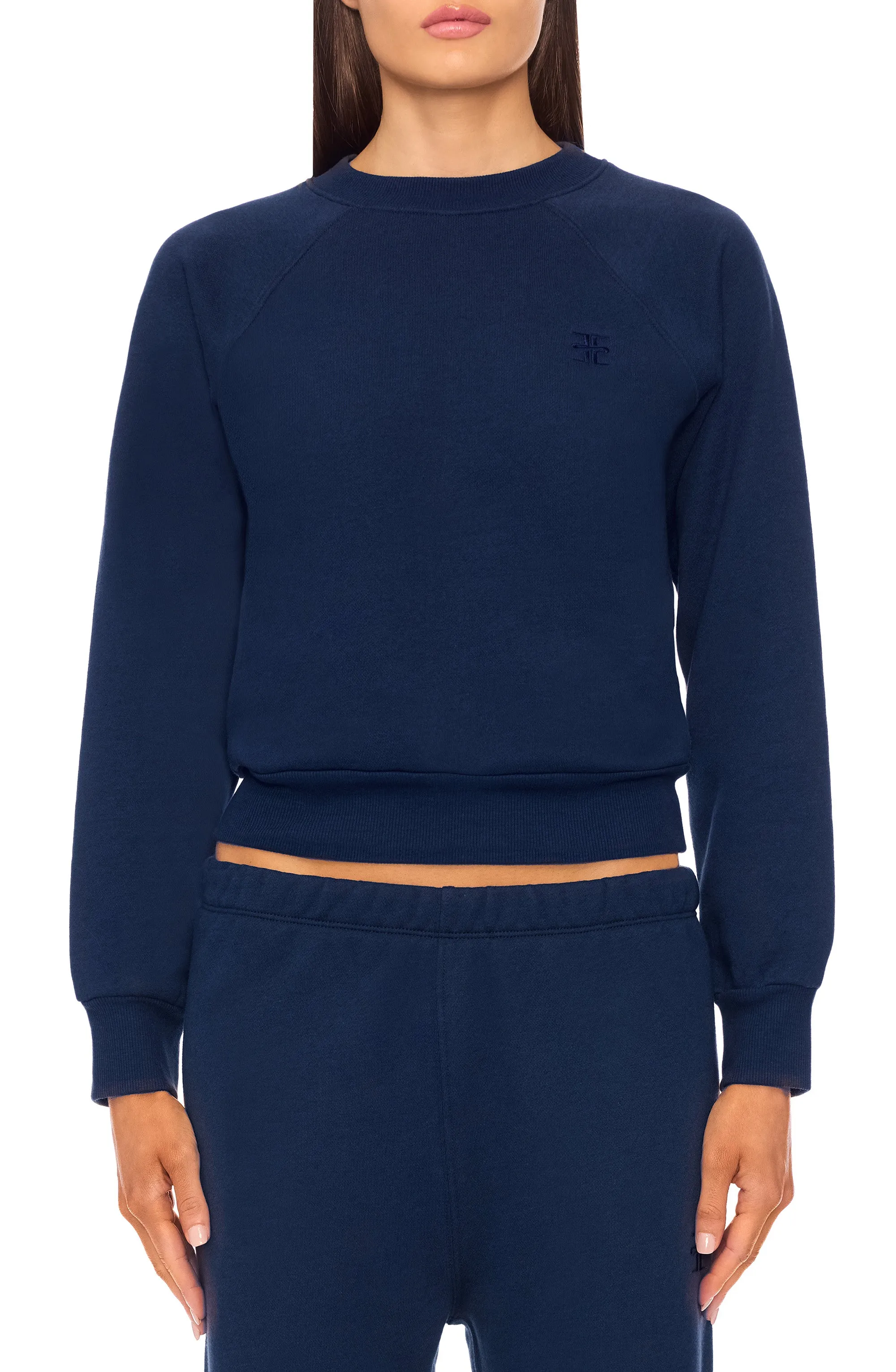 Shrunken Raglan Sweatshirt