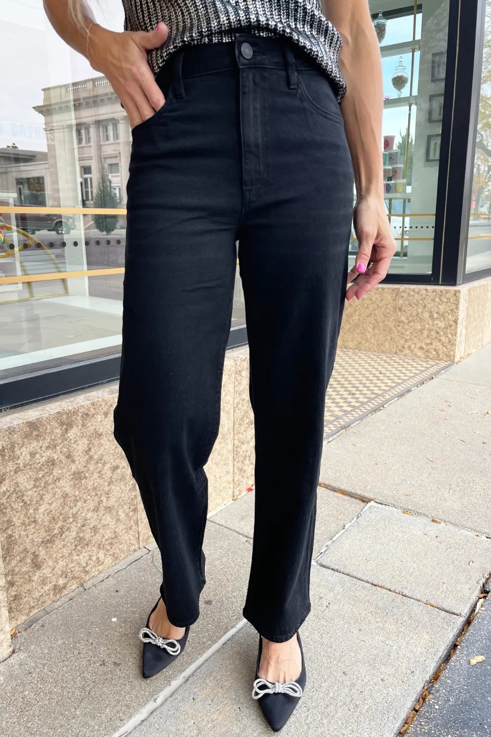 Sienna High Rise Wide Leg 5 Pocket