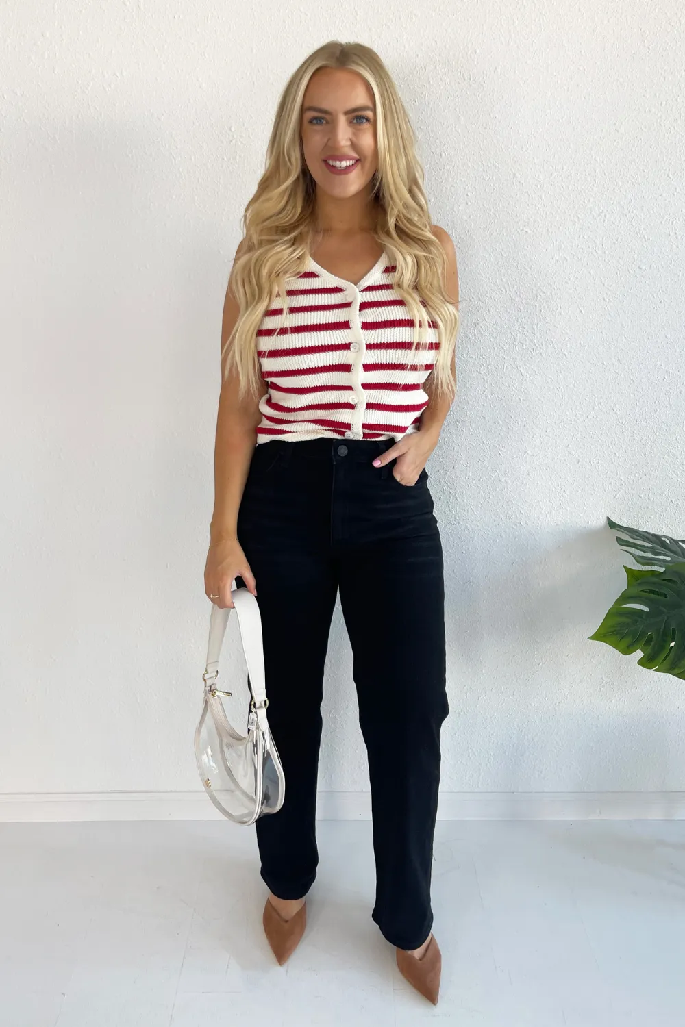 Sienna High Rise Wide Leg 5 Pocket