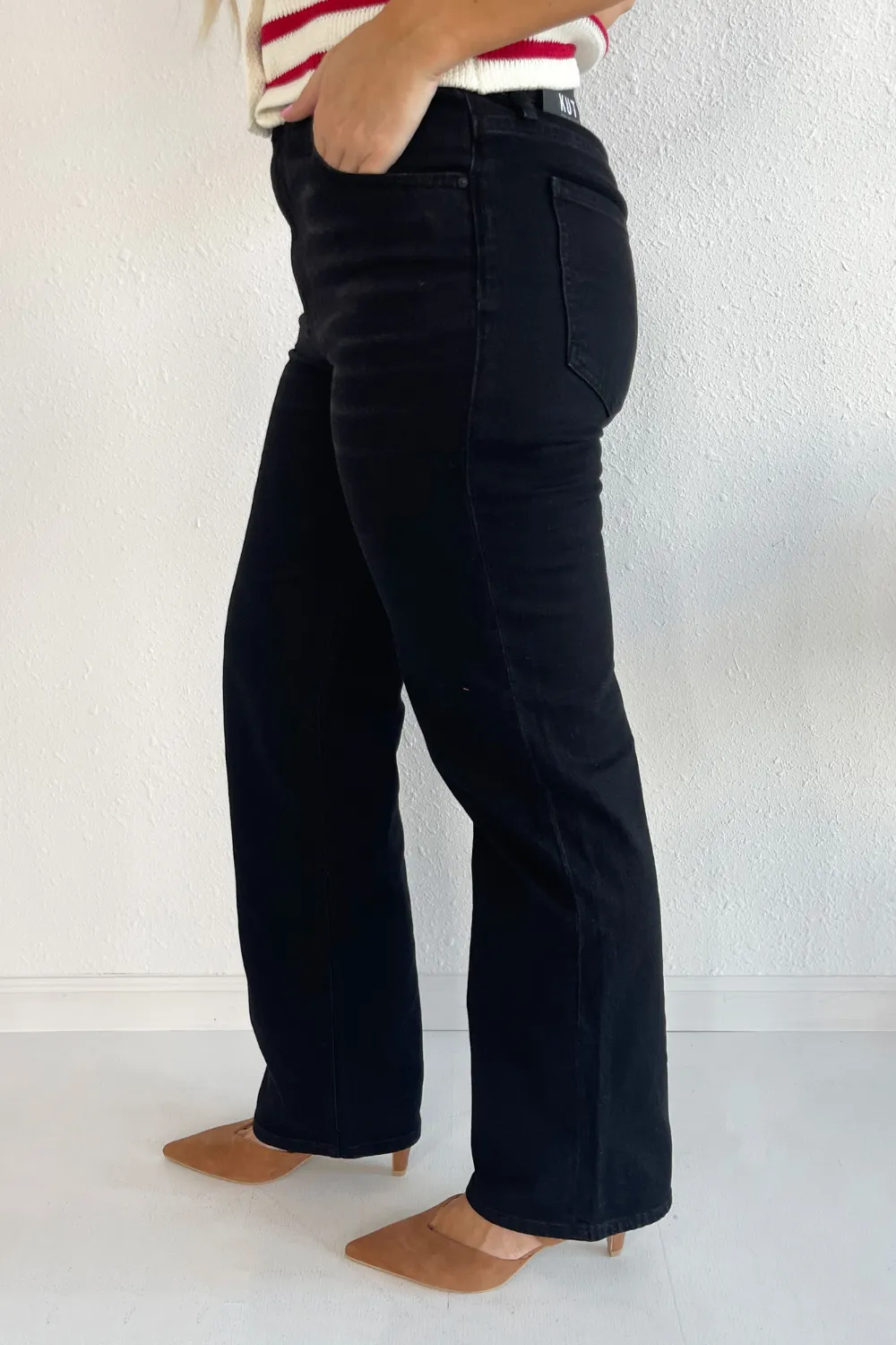 Sienna High Rise Wide Leg 5 Pocket