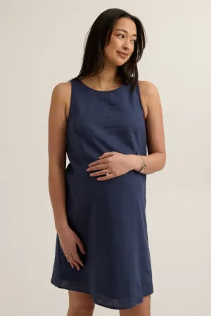 Sienna Linen-Blend Dress