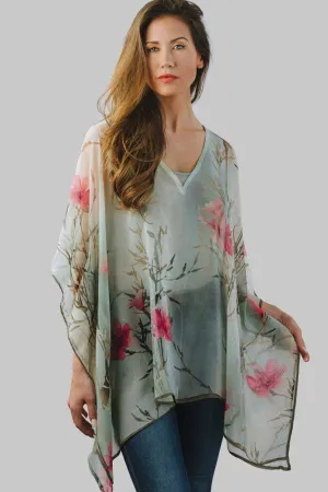 Silver and Orchid Kumari Top