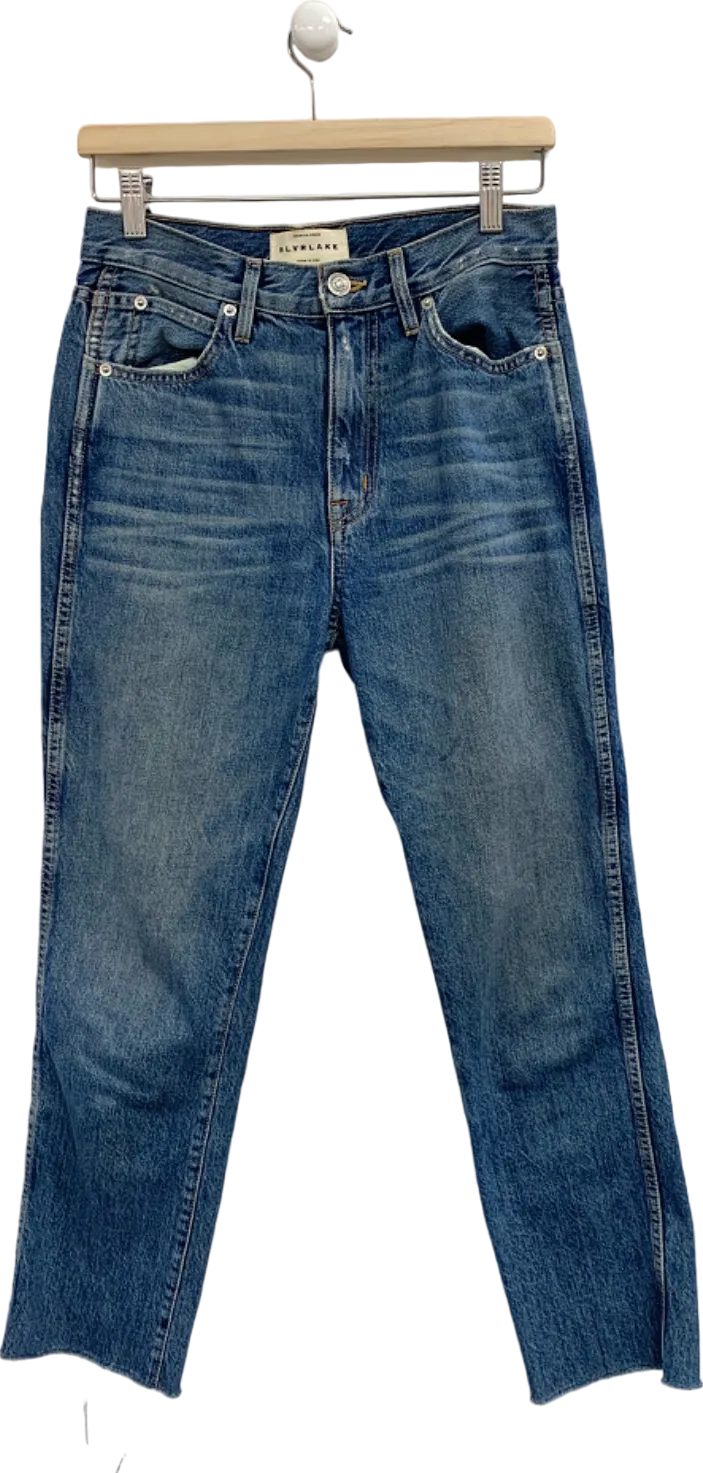 Slvrlake Blue Straight-Leg Jeans W27