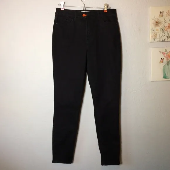 Social Standard High-Rise Skinny Black Jeans