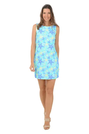 Starfish Explosion UPF50  Sleeveless Shift Dress