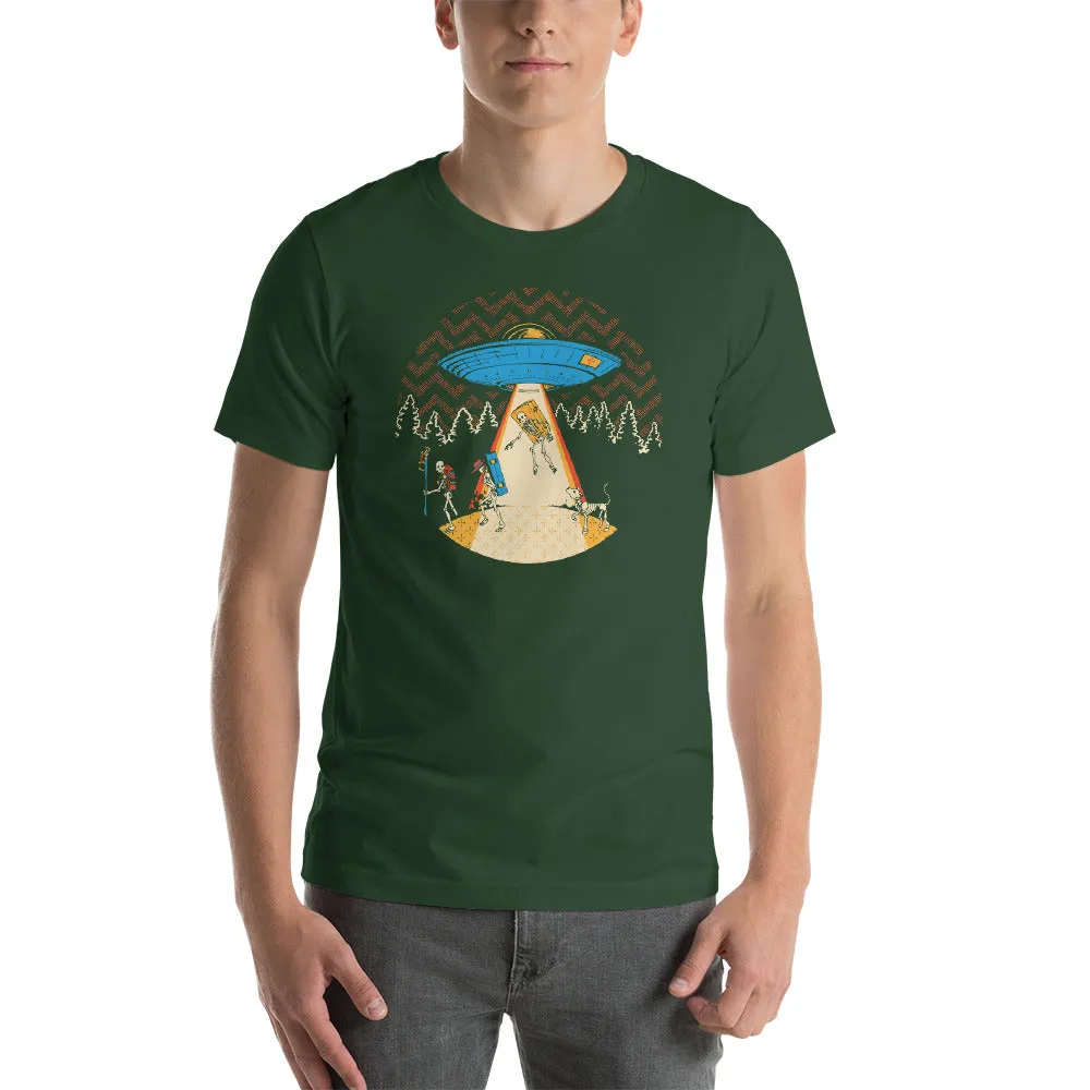 Stone Age Men's UFO T-Shirt - Print on Demand