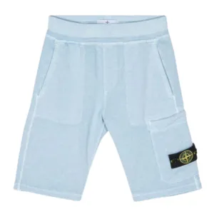 Stone Island Baby Blue Shorts