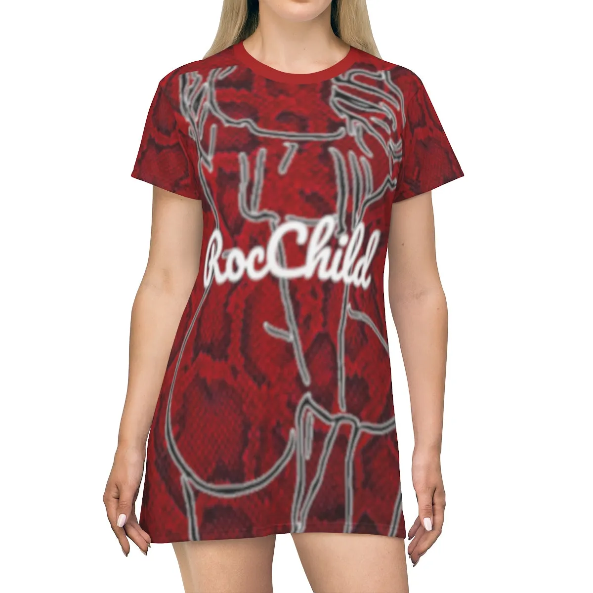 Strawberry T-shirt Dress