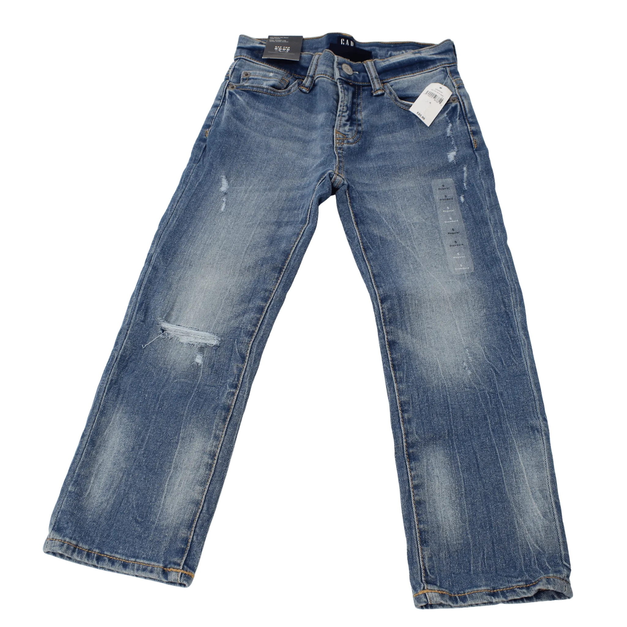 Stretch Straight Jeans