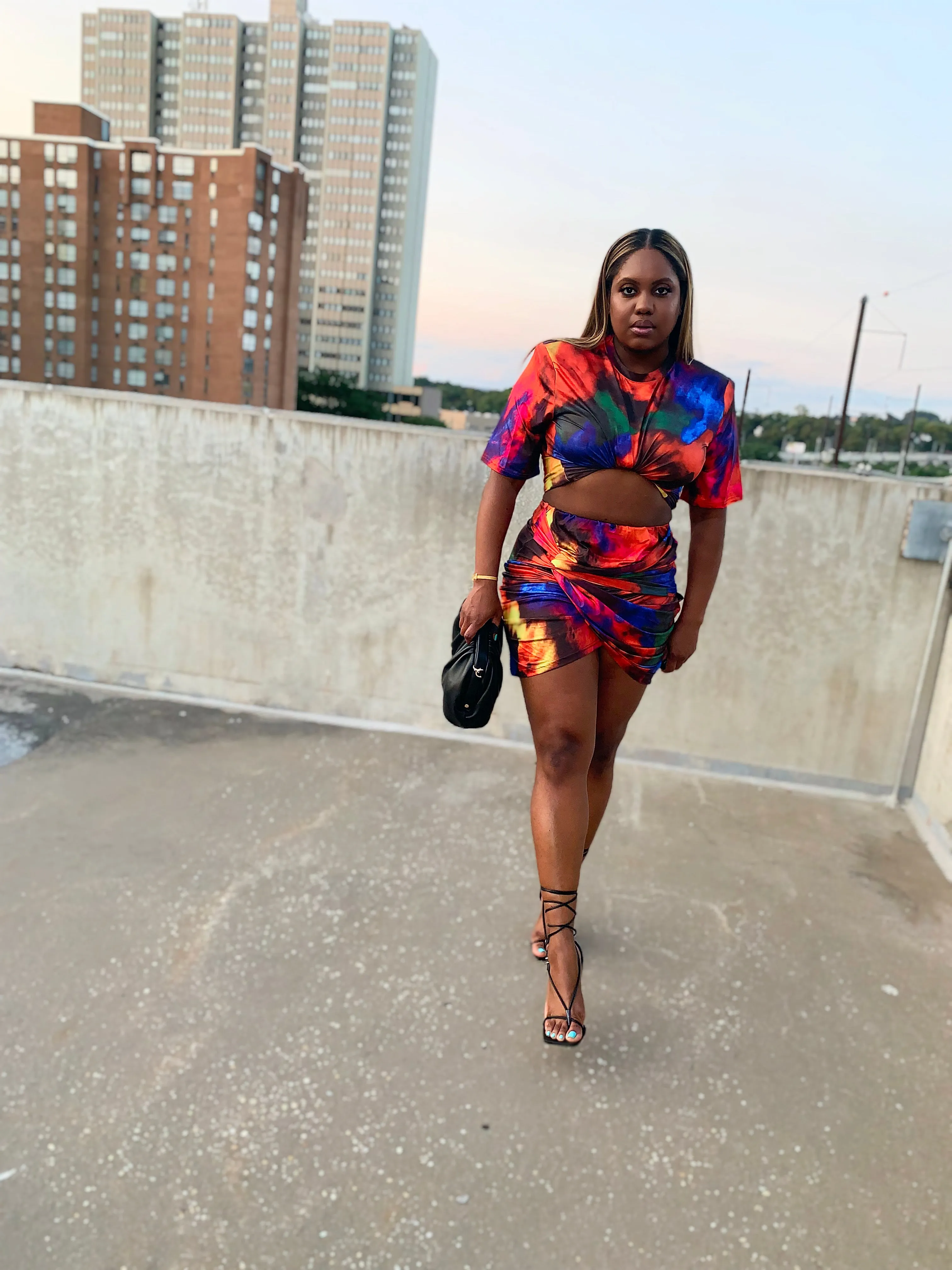 Sunset Skirt Set