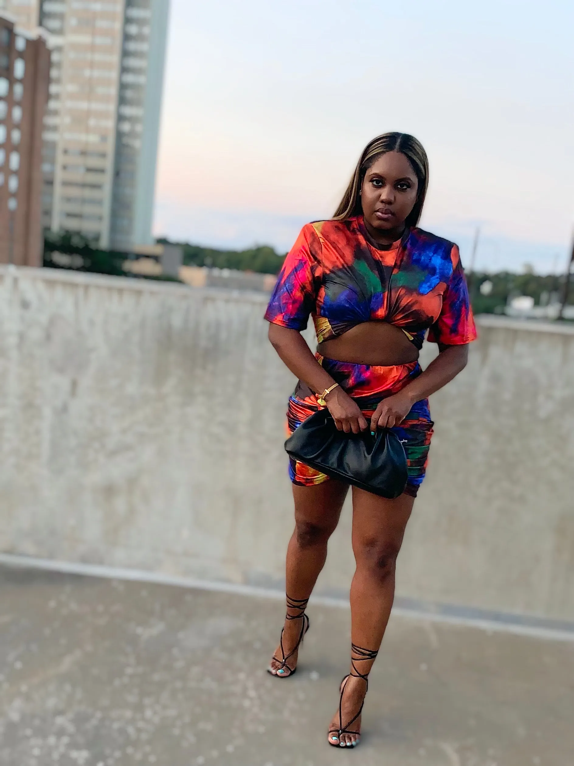 Sunset Skirt Set