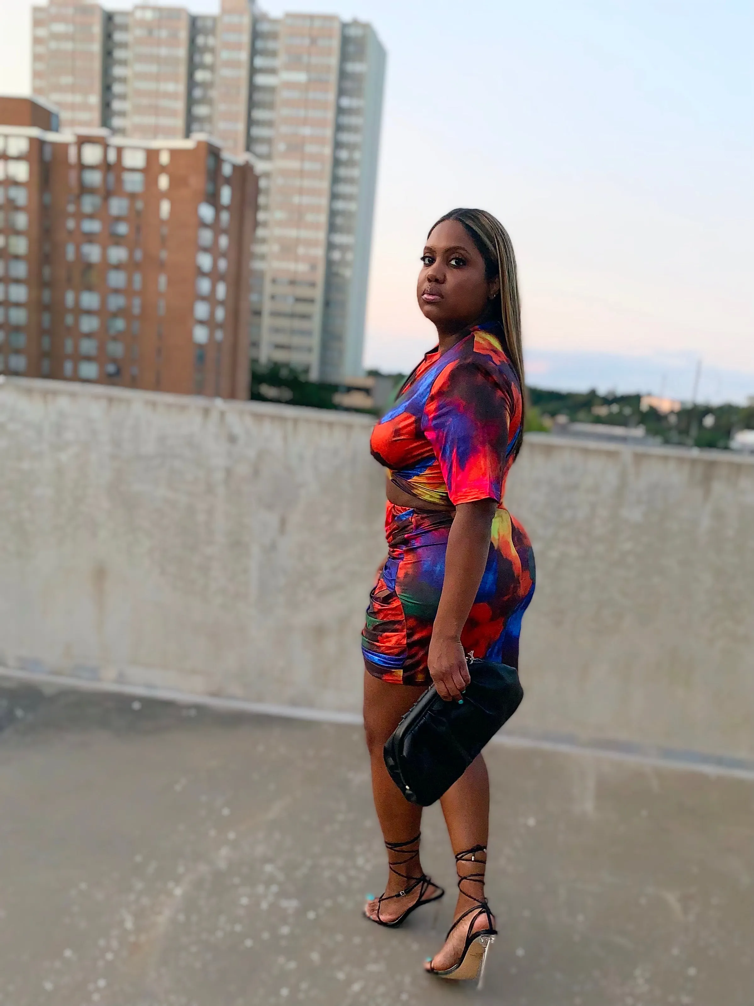Sunset Skirt Set