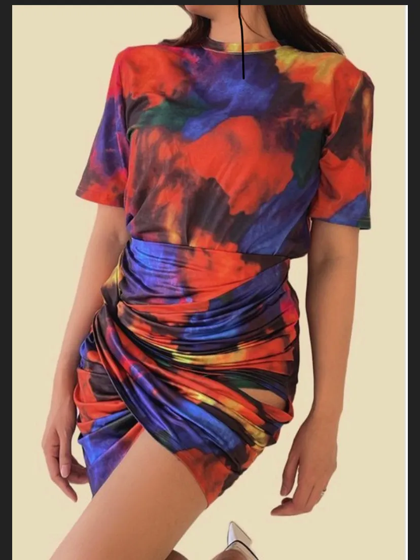 Sunset Skirt Set