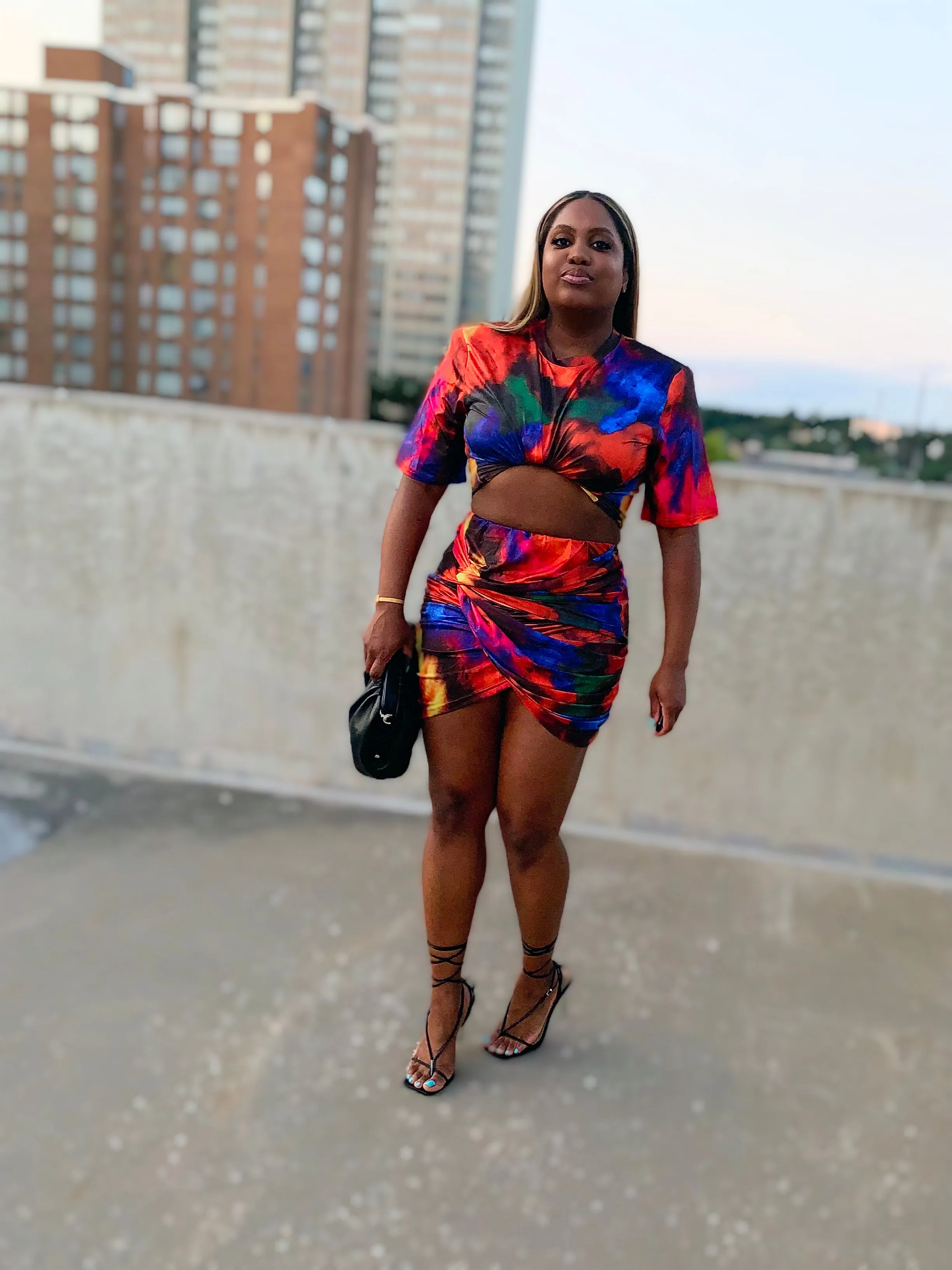 Sunset Skirt Set
