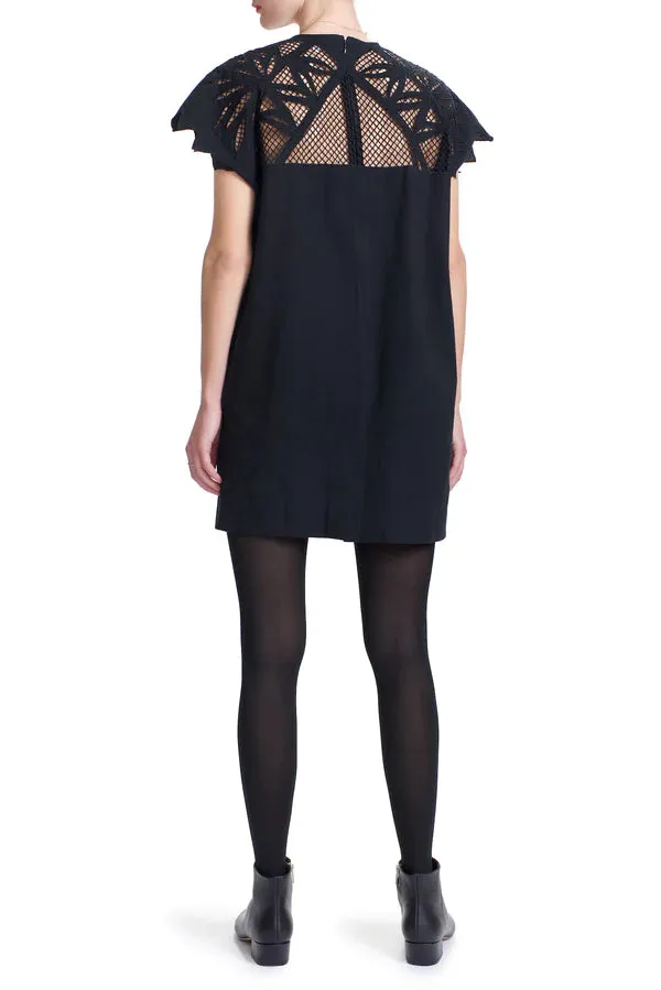 TERRI MINI DRESS - BLACK