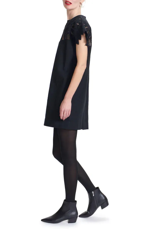 TERRI MINI DRESS - BLACK