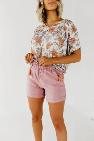 The Misty Tie Front Shorts