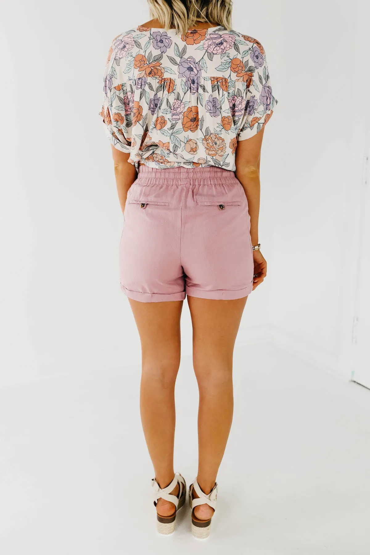 The Misty Tie Front Shorts