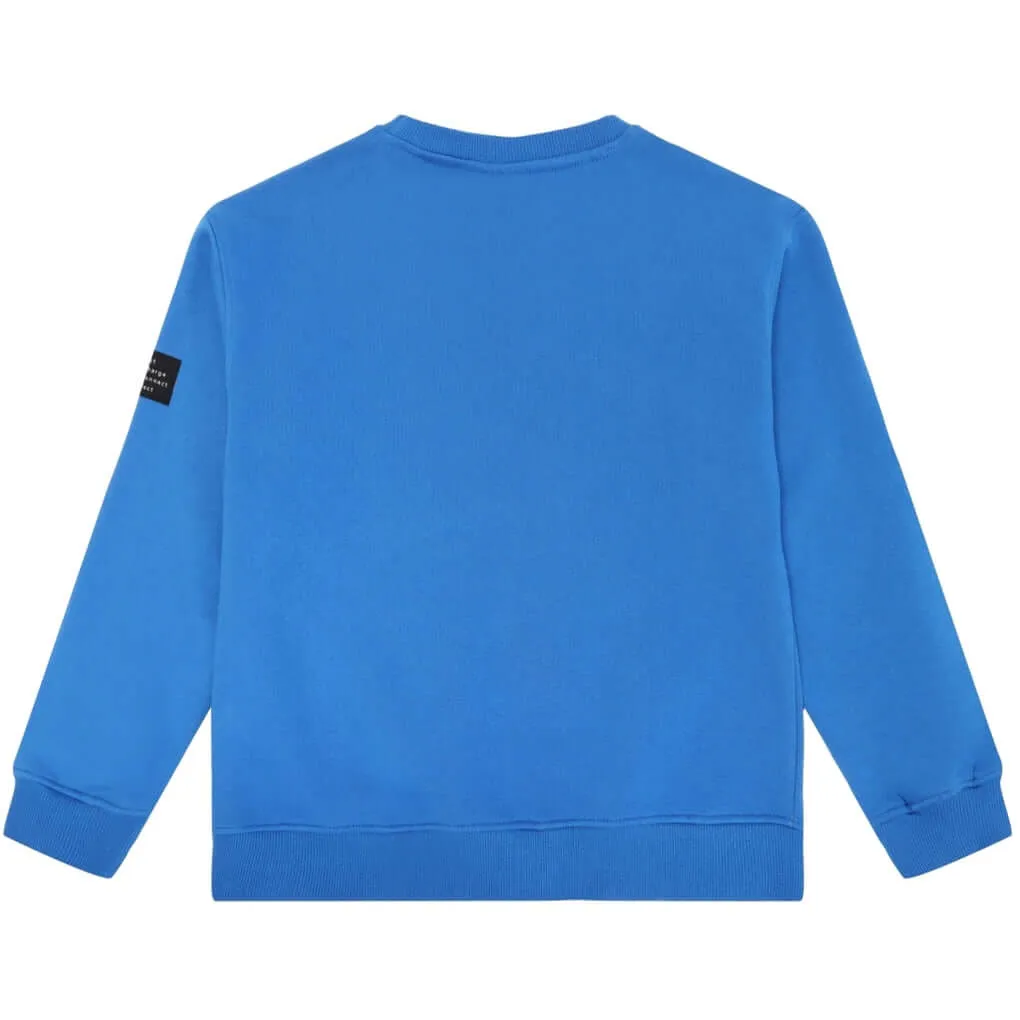 The New | Oversized Sweatshirt - Strong Blue