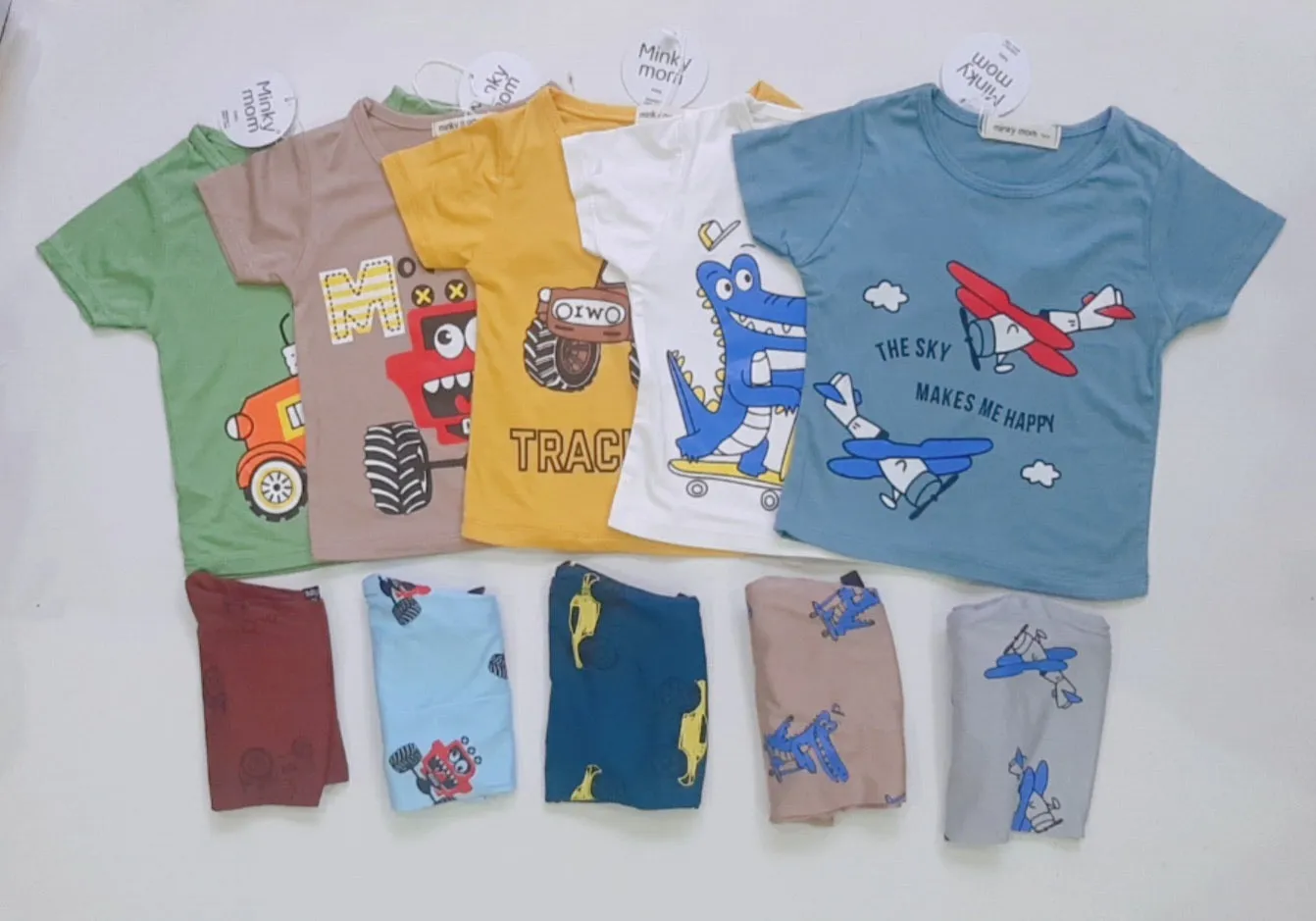 The sky makes me happy boy shorts set