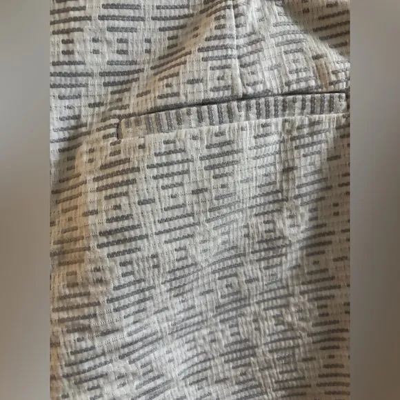 Theory Printed Cotton Shorts Sz 6-A480