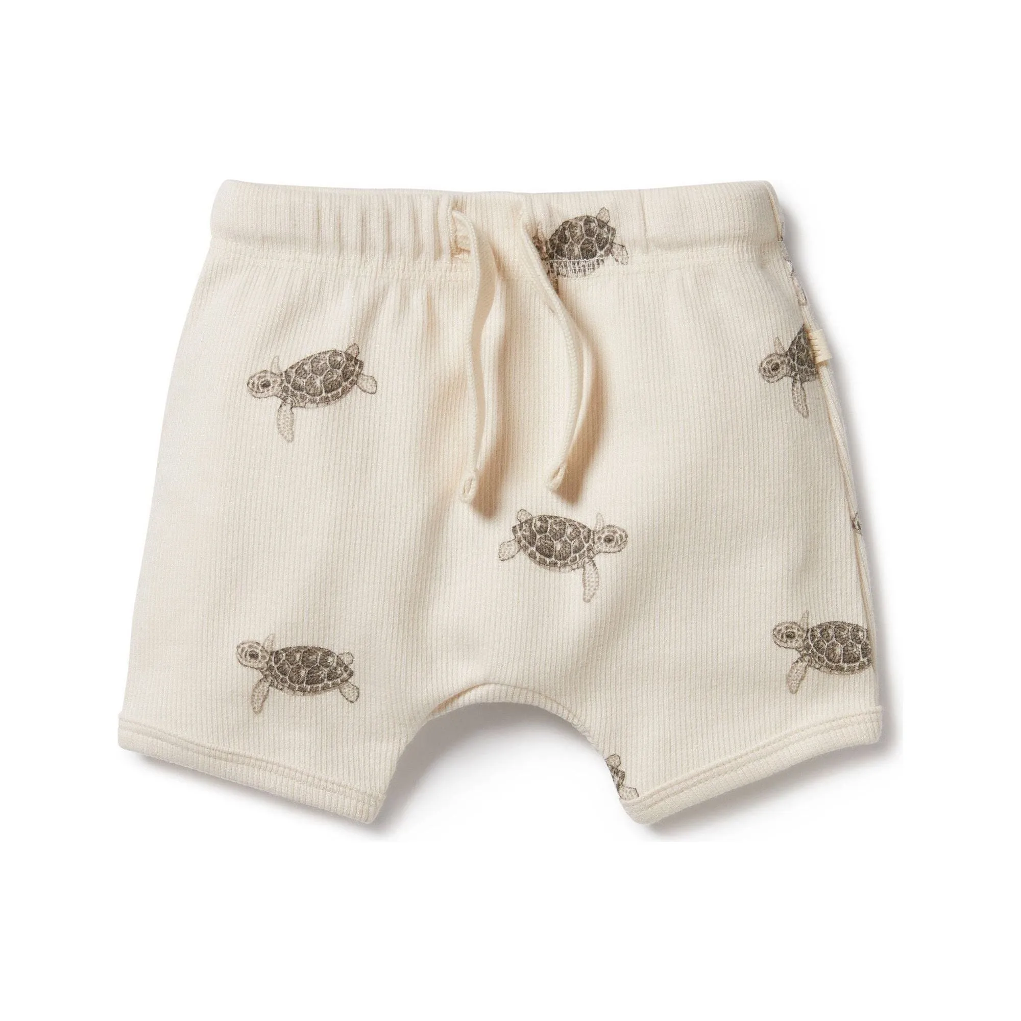 Tiny Turtle Organic Tie Front Short
