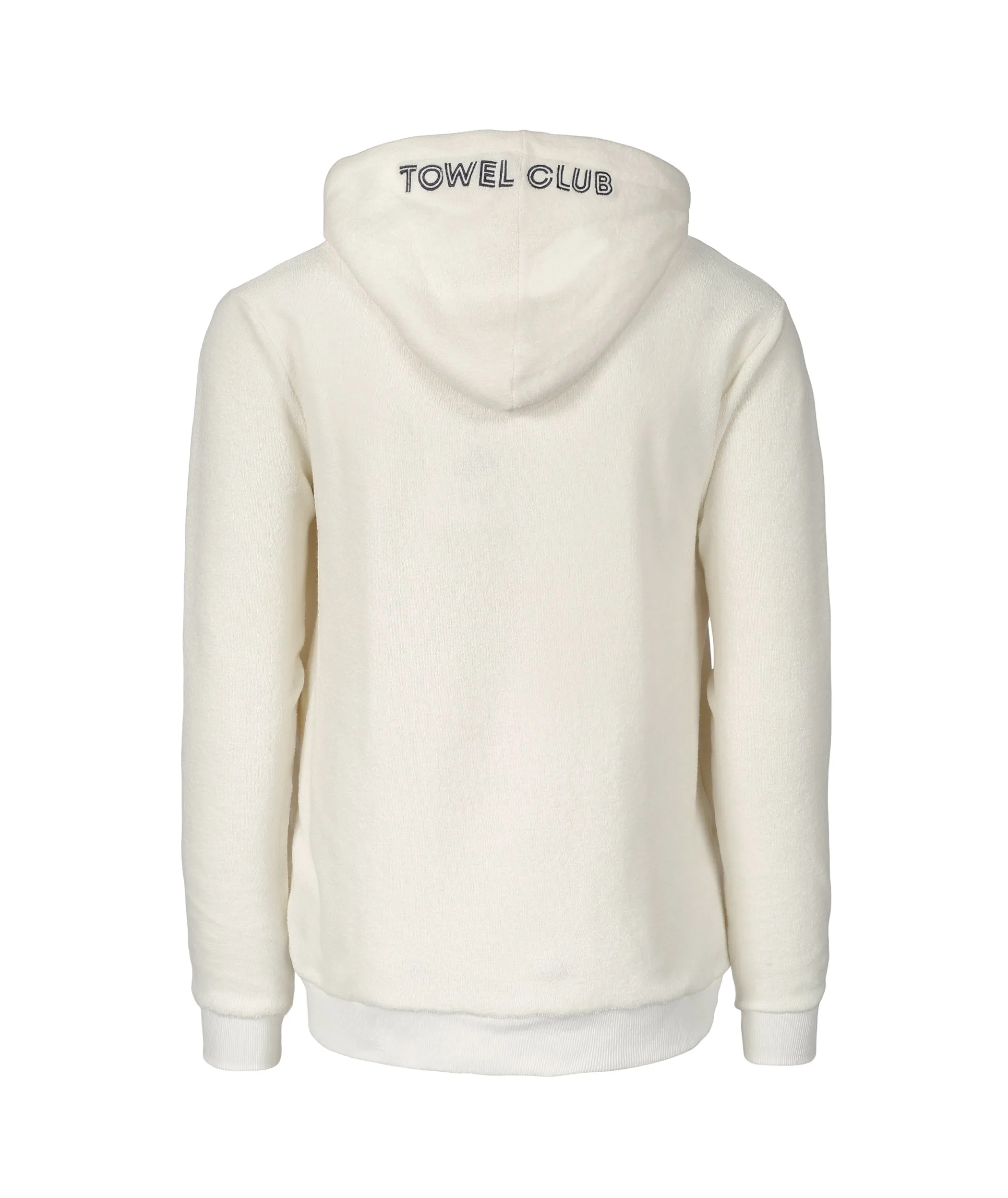 Towel Hoodie Off White