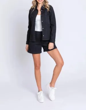 Trucker Girl Canvas Jacket (Assorted Colors)