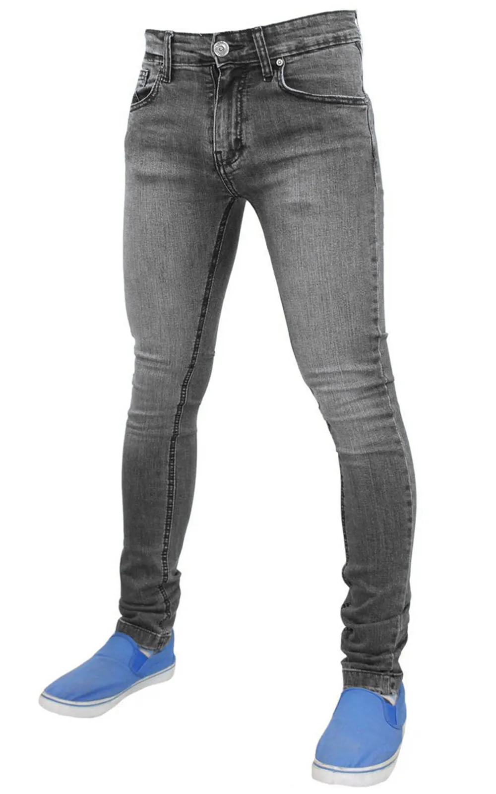 True Face Mens Super Skinny Stretchable Jeans