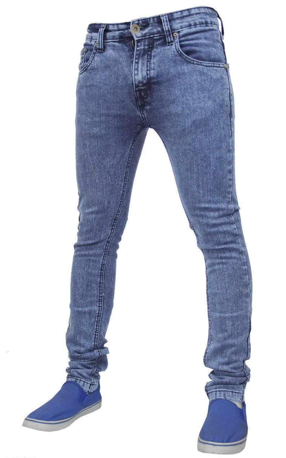 True Face Mens Super Skinny Stretchable Jeans