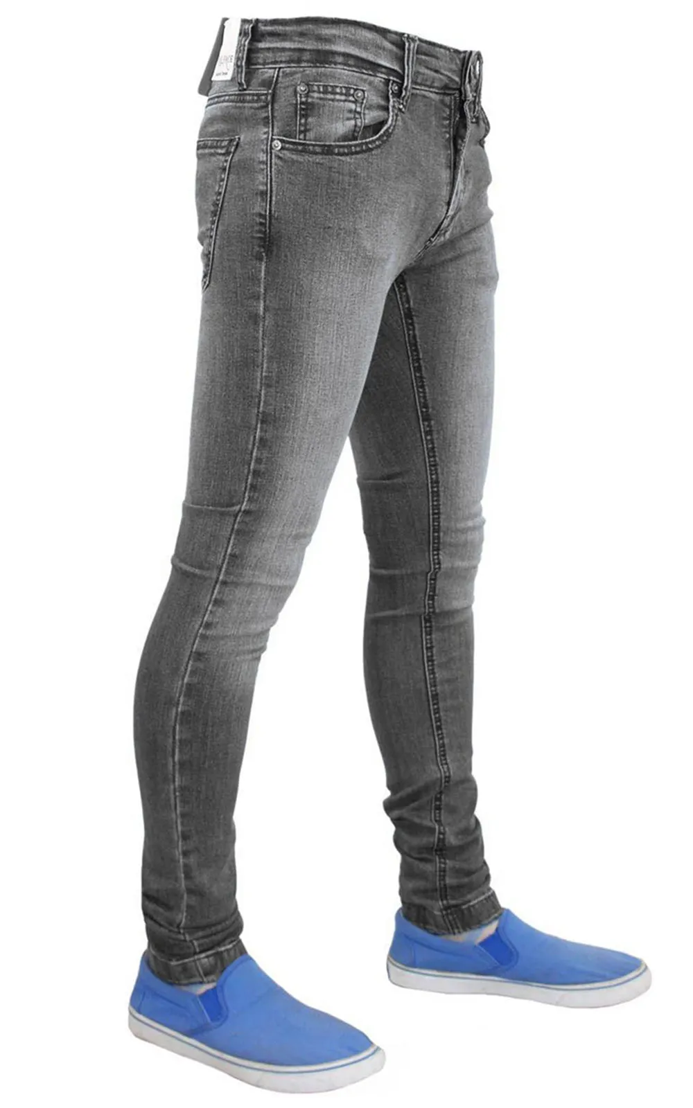 True Face Mens Super Skinny Stretchable Jeans