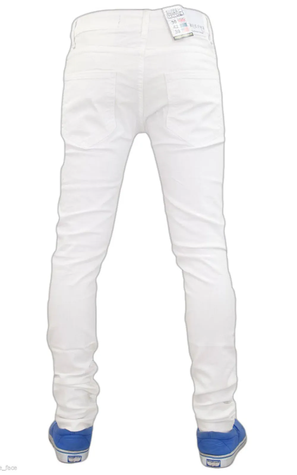 True Face Mens Super Skinny Stretchable Jeans