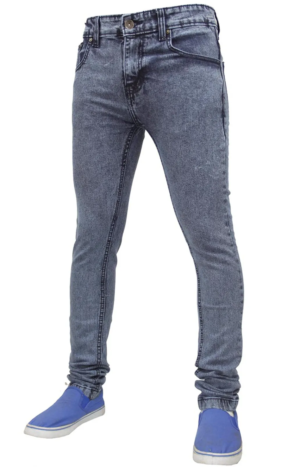 True Face Mens Super Skinny Stretchable Jeans