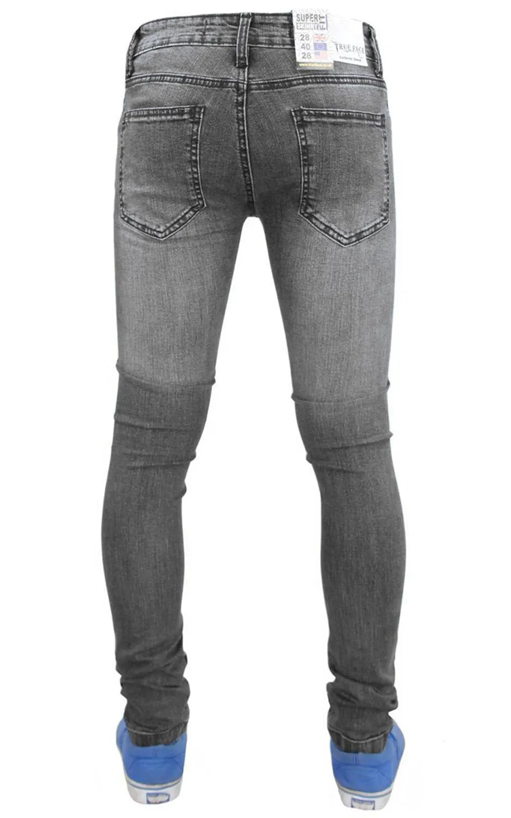 True Face Mens Super Skinny Stretchable Jeans