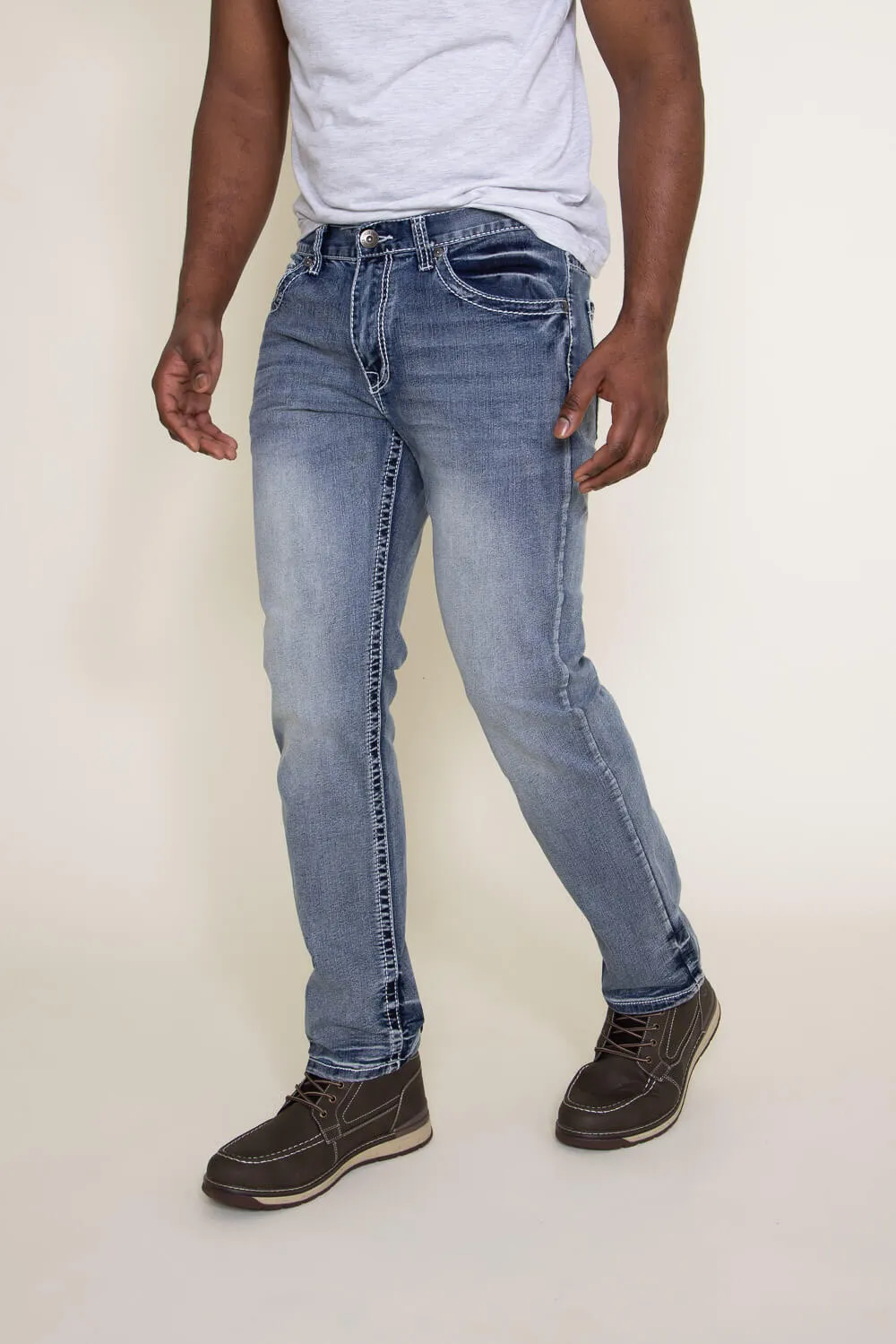 True Luck Lawton Straight Jeans for Men | TL16350038