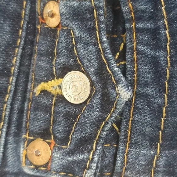 TRUE RELIGION &quot;BILLY&quot; STRAIGHT JEANS SIZE 28