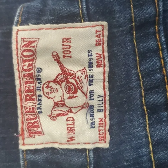 TRUE RELIGION &quot;BILLY&quot; STRAIGHT JEANS SIZE 28