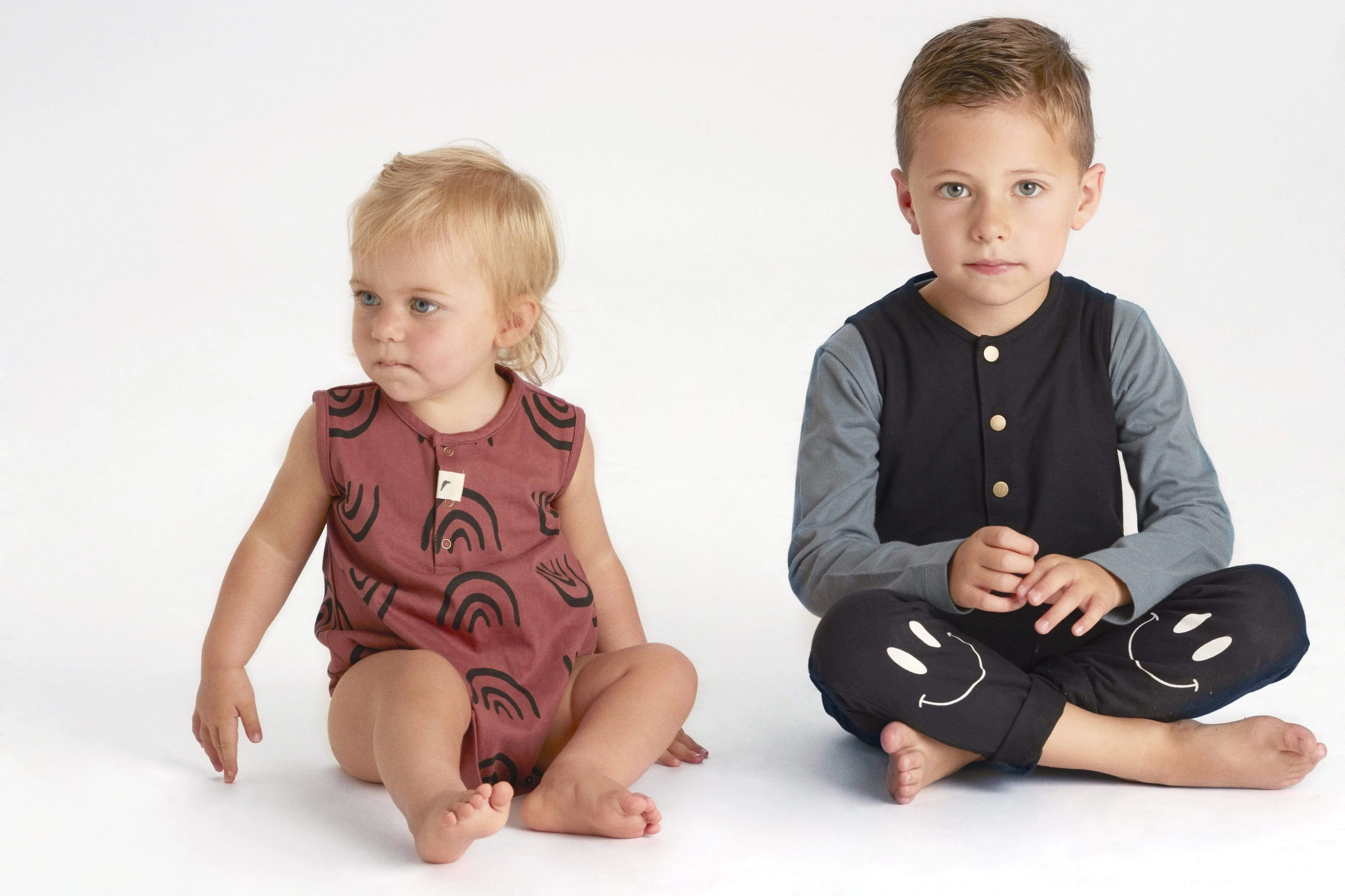 Turtledove | No Rain, No Rainbow Bubble Romper
