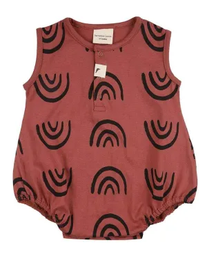 Turtledove | No Rain, No Rainbow Bubble Romper