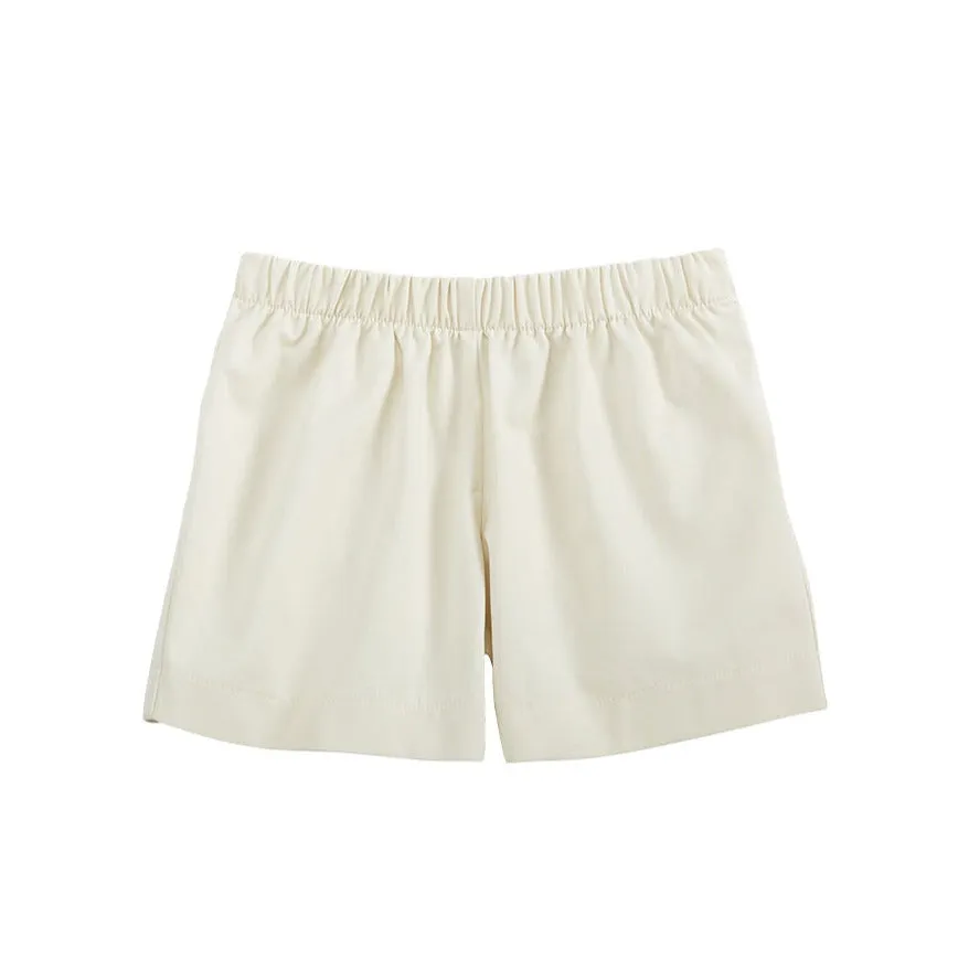 Twill Boy's Play Short -- Stone