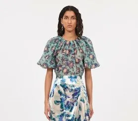 Ulla Johnson Marseille Top - Lazuli