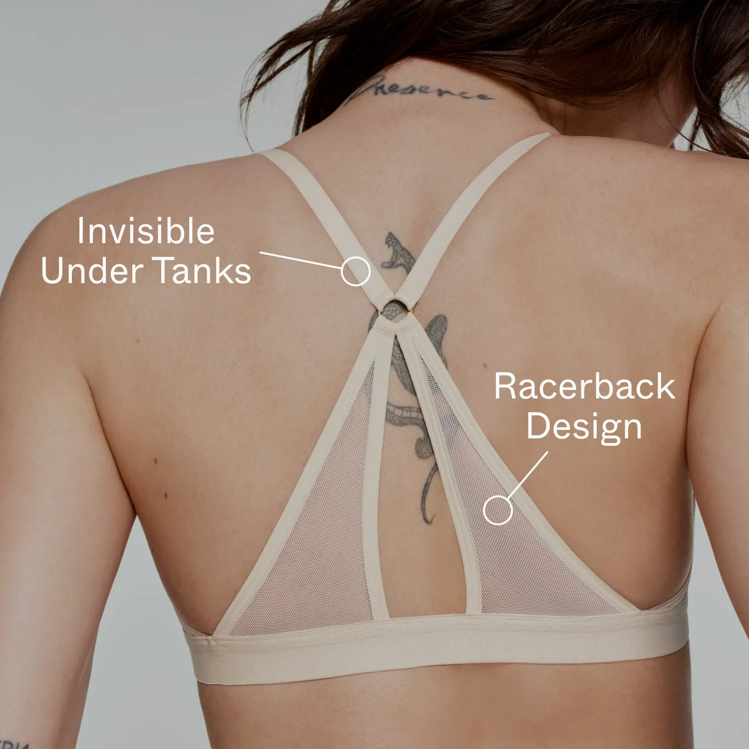 Ultimate Racerback T-Shirt Bra Espresso